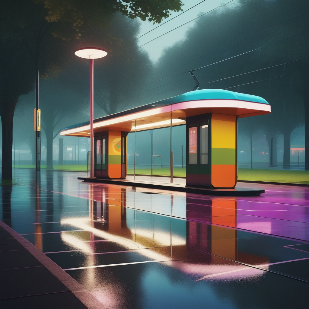 HelpingAI PixelGen result for prompt 1 clean design-led scene